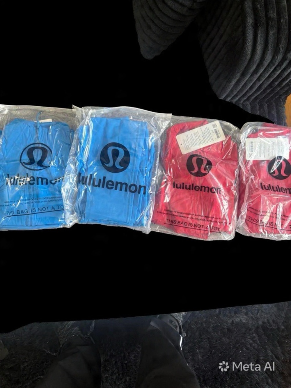 lululemon athletica Bright Red Women's Jacket & Leggings Set - Picture 5 of 5